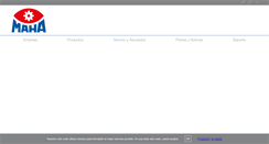 Desktop Screenshot of maha.es